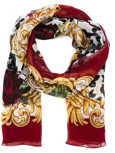 dolce gabbana scarf sale|dolce and gabanna scarf.